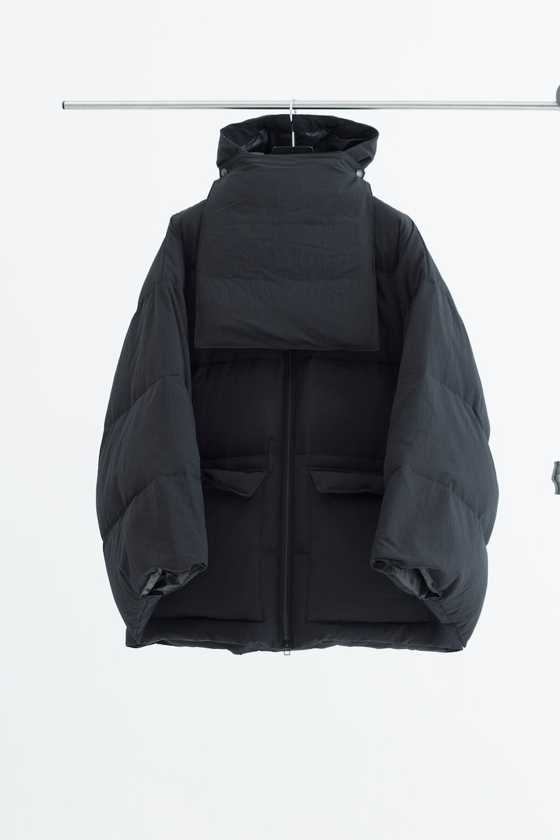ジャケット・アウター SOSHIOTSUKI BLACK KIMONO DOWN JACKET SOSHIOTSUKI BLACK KIMONO DOWN JACKET