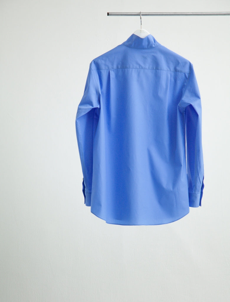 STAND COLLAR DRESS SHIRT