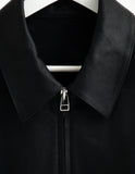 OILED LEATHER BLOUSON