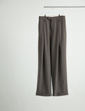 DOUBLE INVERTED TUCK TROUSERS