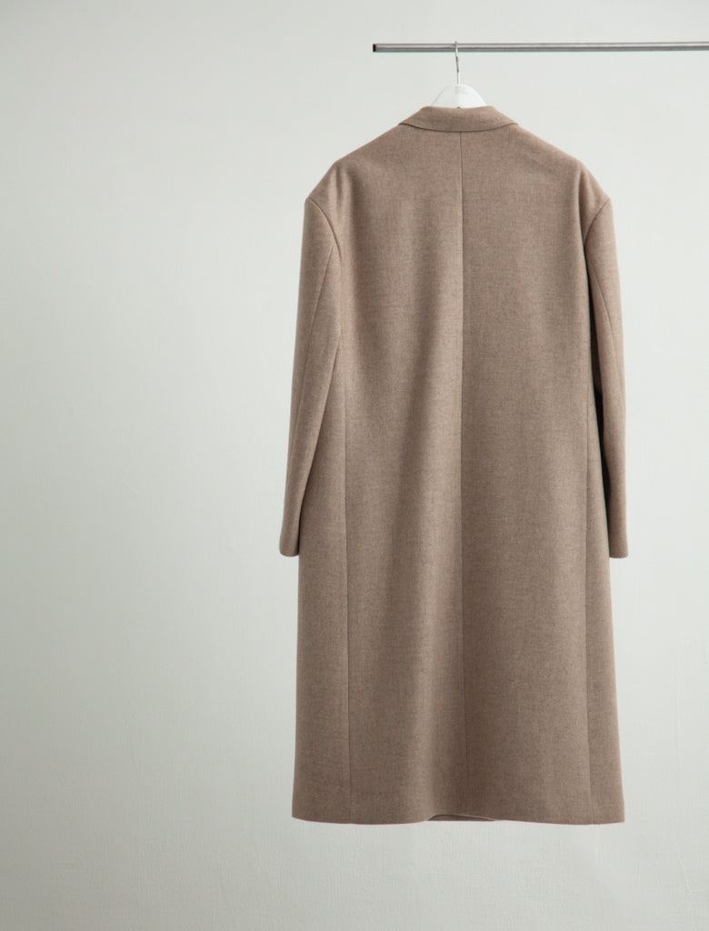 OPEN PLACET CASHMERE COAT