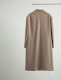 OPEN PLACET CASHMERE COAT