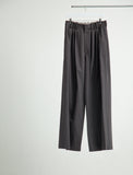 EIGHT TUCK HIGH WAIST TROUSERS