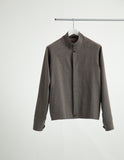 MEGLANGE STRIPE TRUCKER JACKET