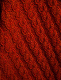 CABLE HANDMADE KNIT PULLOVER