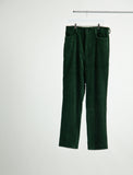 HEAVY WALE HIGH WAIST DOUBLE POCKET PANTS