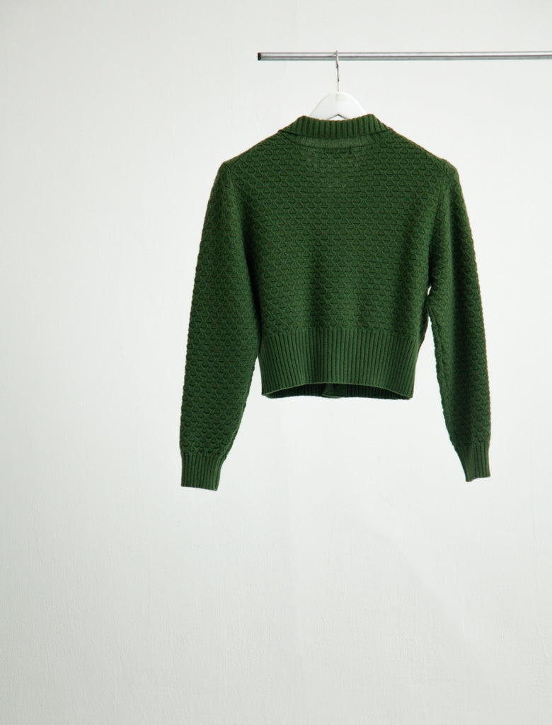 SHORT KNIT CARDIGAN