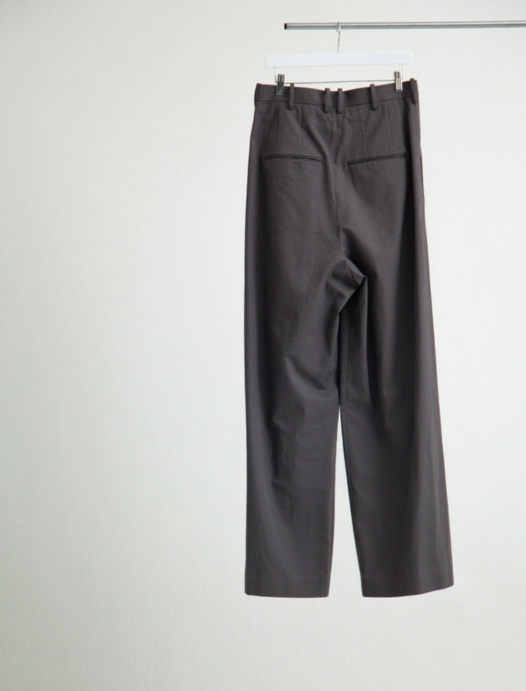 EIGHT TUCK HIGH WAIST TROUSERS