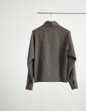 MEGLANGE STRIPE TRUCKER JACKET