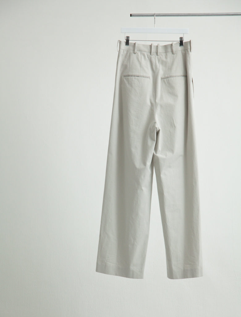 EIGHT TUCK HIGH WAIST TROUSERS