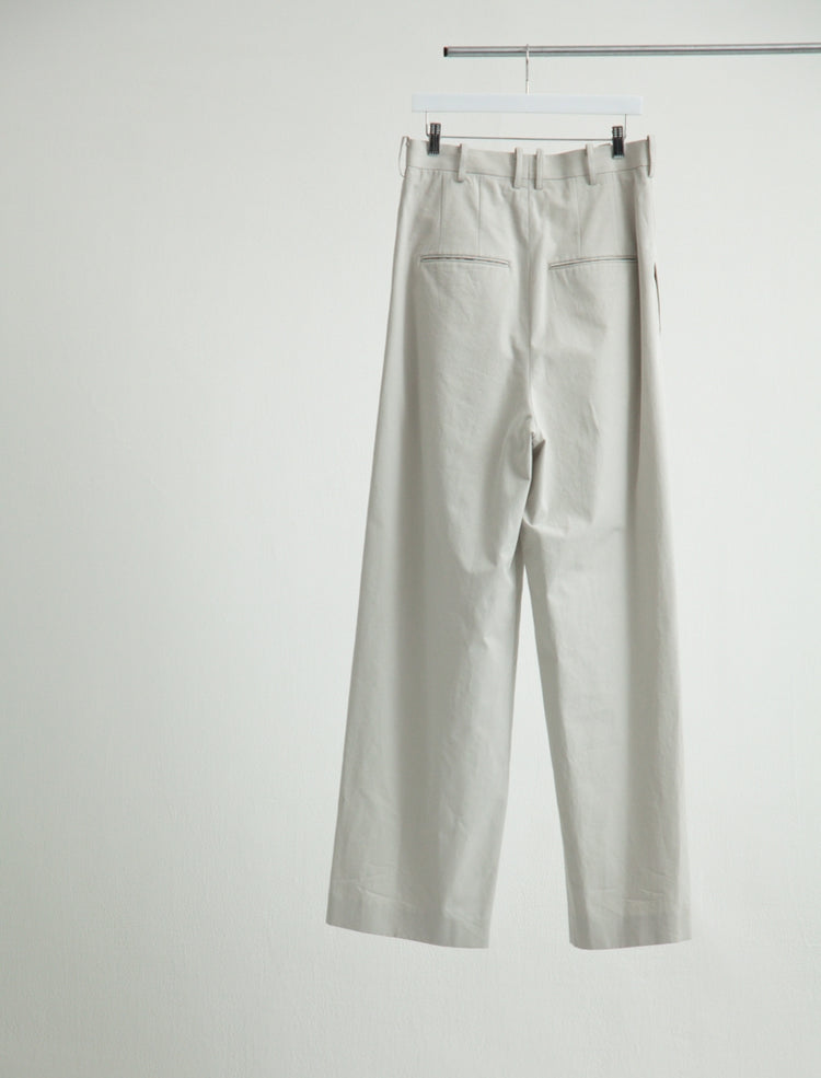 EIGHT TUCK HIGH WAIST TROUSERS