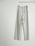 EIGHT TUCK HIGH WAIST TROUSERS