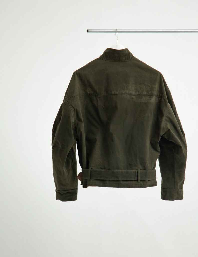 PARAFFIN COTTON REVERSIBLE BLOUSON