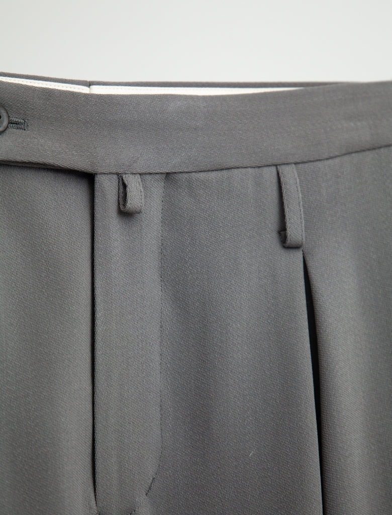 DOUBLE INVERTED TUCK TROUSERS