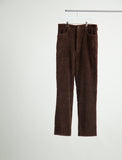 HEAVY WALE HIGH WAIST DOUBLE POCKET PANTS
