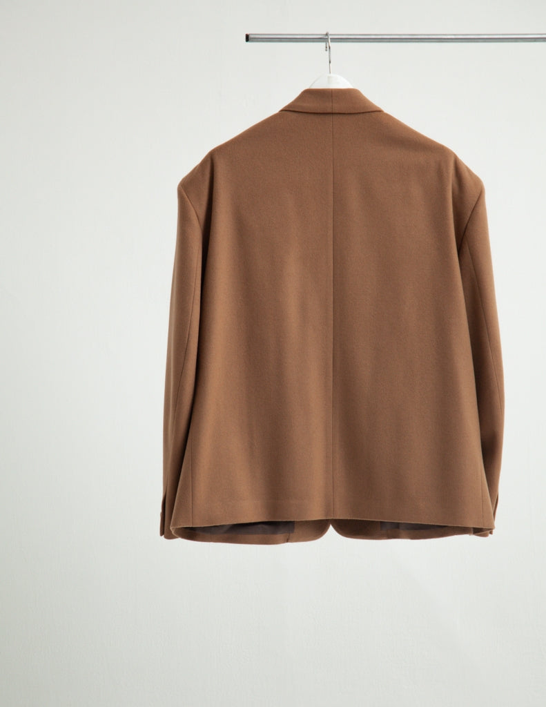 BIG SHOULDER SHAWL COLLAR JACKET
