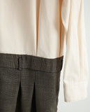 CURTAIN-WAIST JUMPSUIT