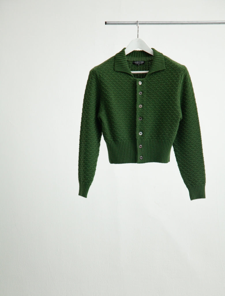 SHORT KNIT CARDIGAN