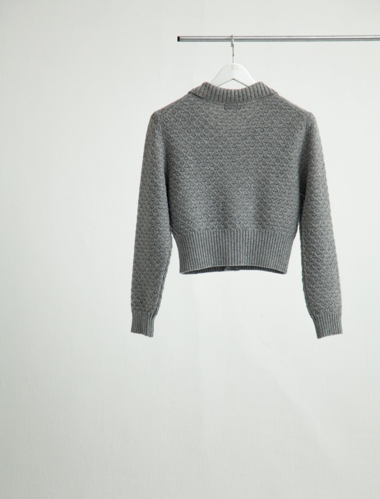 SHORT KNIT CARDIGAN