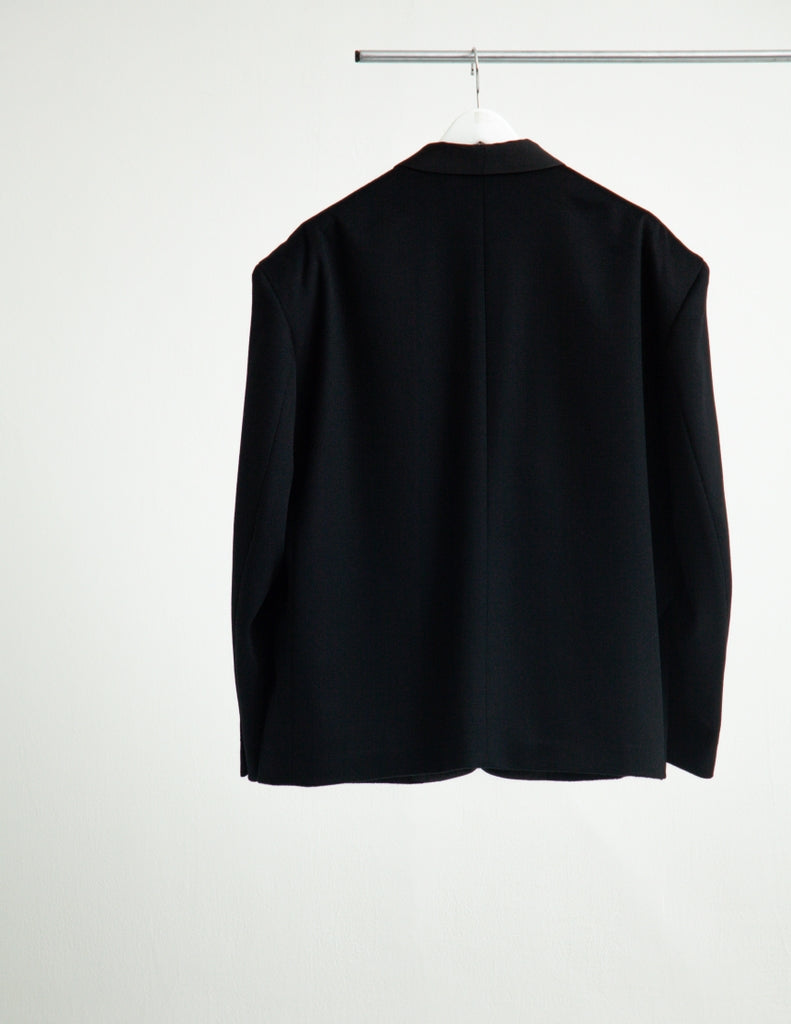 BIG SHOULDER SHAWL COLLAR JACKET