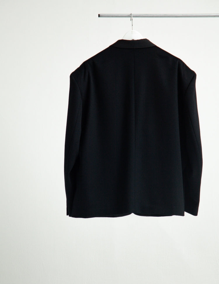 BIG SHOULDER SHAWL COLLAR JACKET