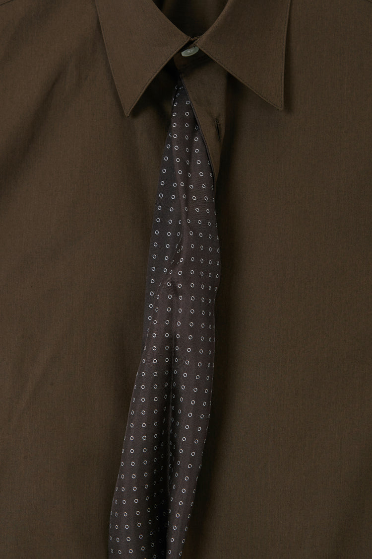 DRAPE FACING SHIRT