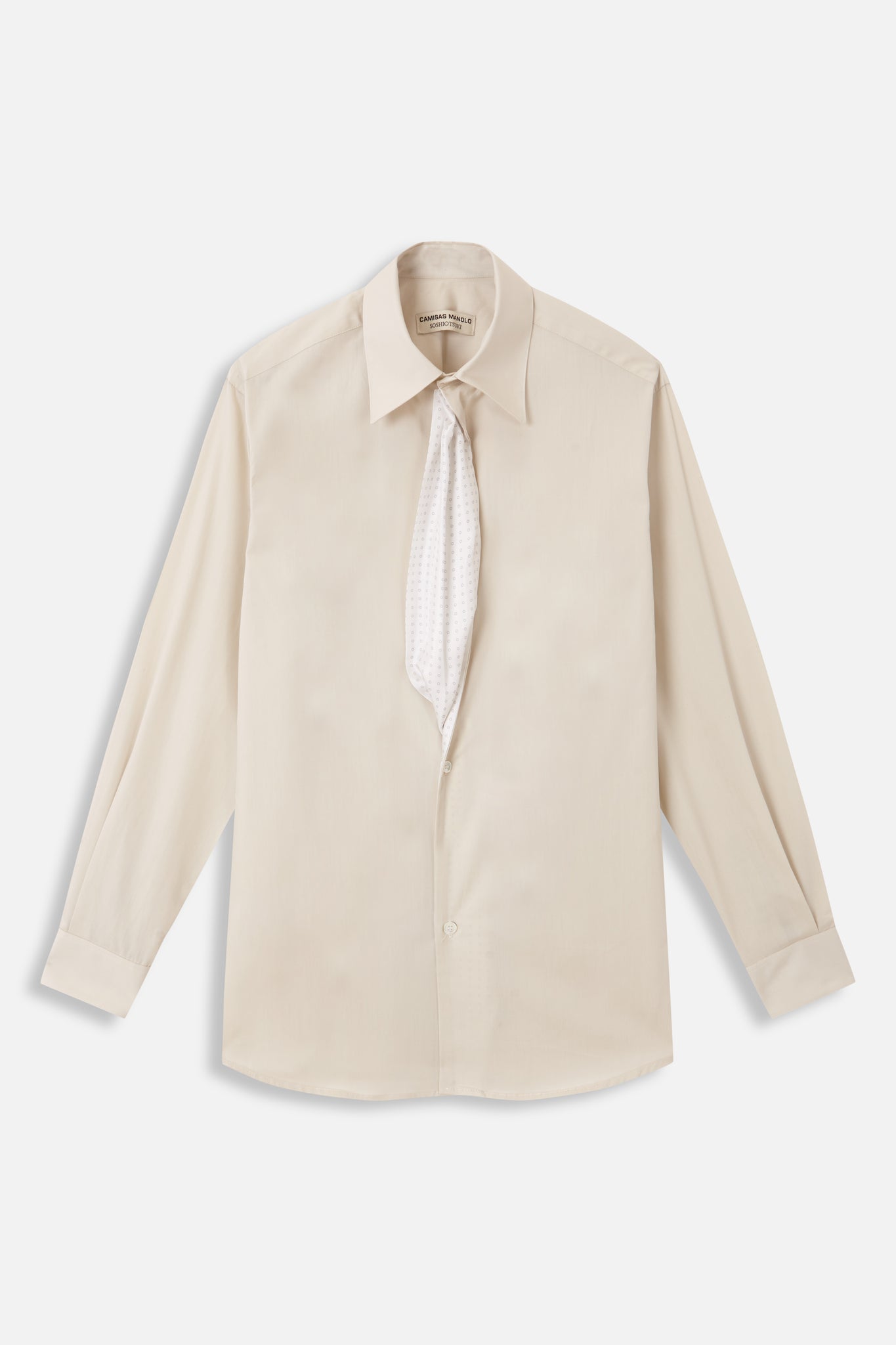 DRAPE FACING SHIRT