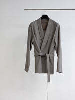 WOOL JUDO GOWN JACKET