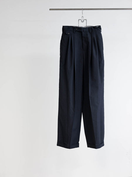 3 TUCK WIDE TROUSERS