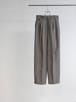 3 TUCK WIDE TROUSERS