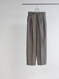 3 TUCK WIDE TROUSERS