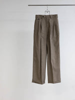 3 TUCK WIDE TROUSERS