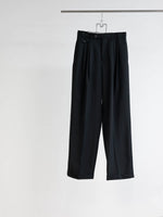 3 TUCK WIDE TROUSERS