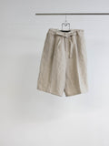 LINEN WASHER JUDO SHORTS