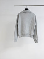 SHAWL COLLAR SWEAT SHIRT