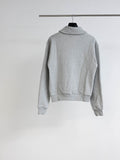 SHAWL COLLAR SWEAT SHIRT