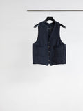 V BACK NECK GILET