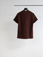 DRY COTTON SLEEVE TURN OVER TEE SHIRT