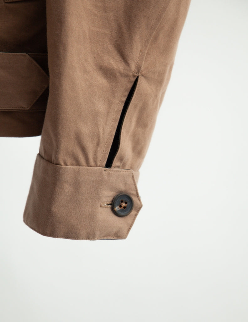 PARAFFIN COTTON REVERSIBLE BLOUSON
