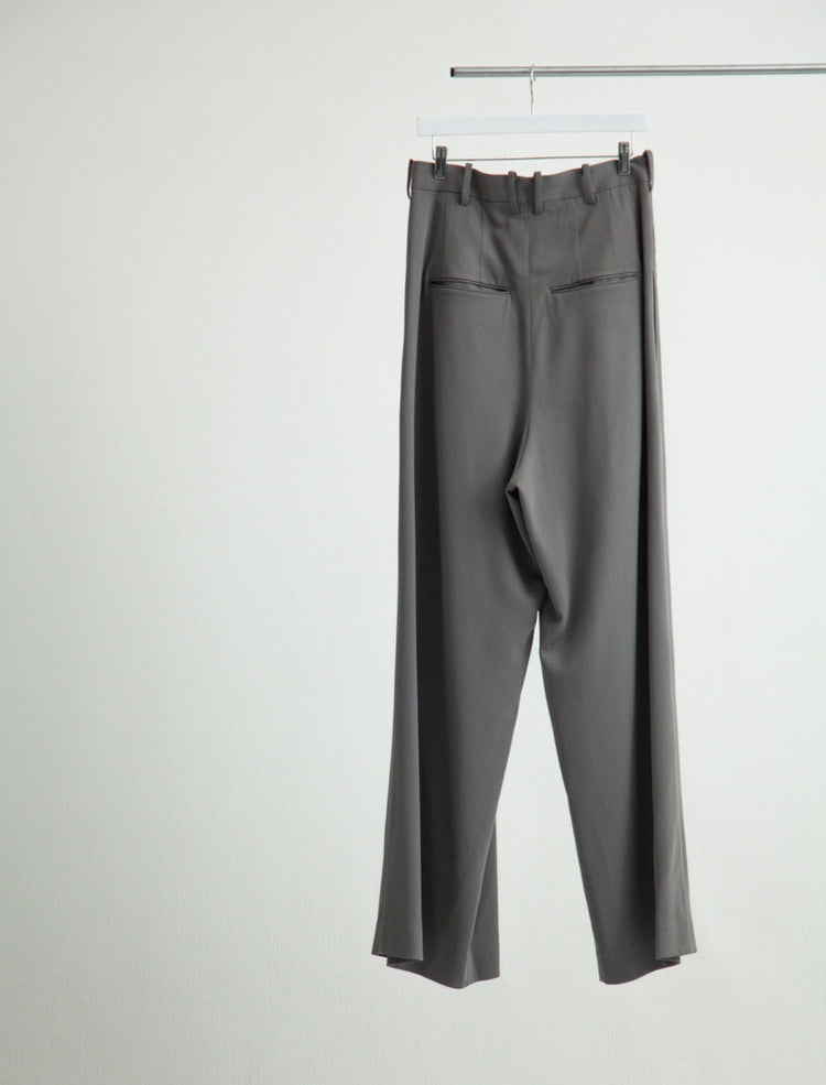 EIGHT TUCK HIGH WAIST TROUSERS