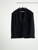 BIG SHOULDER SHAWL COLLAR JACKET