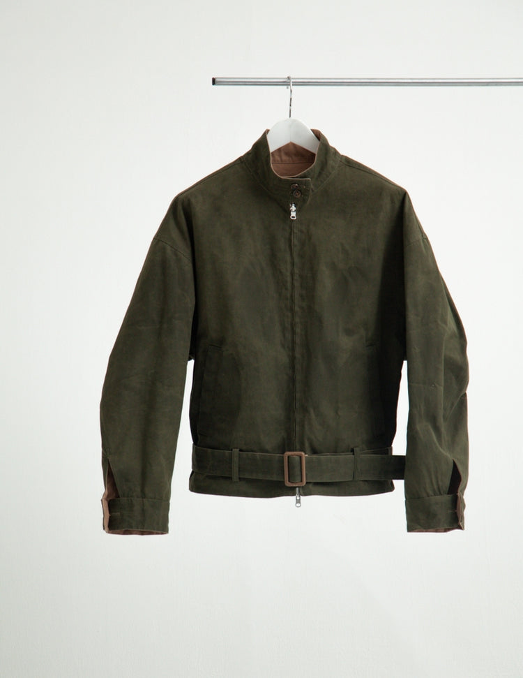 PARAFFIN COTTON REVERSIBLE BLOUSON