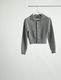 SHORT KNIT CARDIGAN