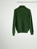 SHAWL COLLAR KNIT SWEATER