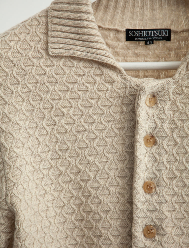 SHORT KNIT CARDIGAN
