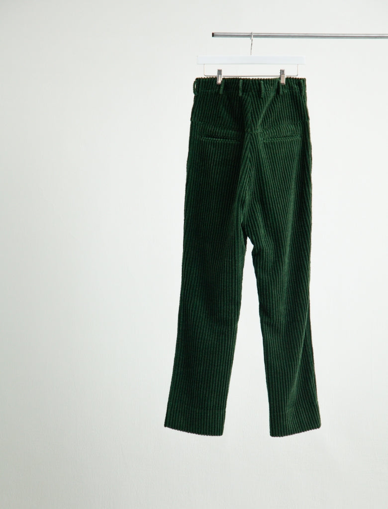 HEAVY WALE HIGH WAIST DOUBLE POCKET PANTS