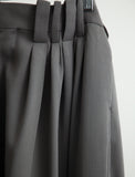 EIGHT TUCK HIGH WAIST TROUSERS