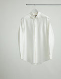 BIAS CUT OXFORD DRESS SHIRT