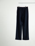 DOUBLE INVERTED TUCK TROUSERS