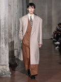 OPEN PLACET CASHMERE COAT